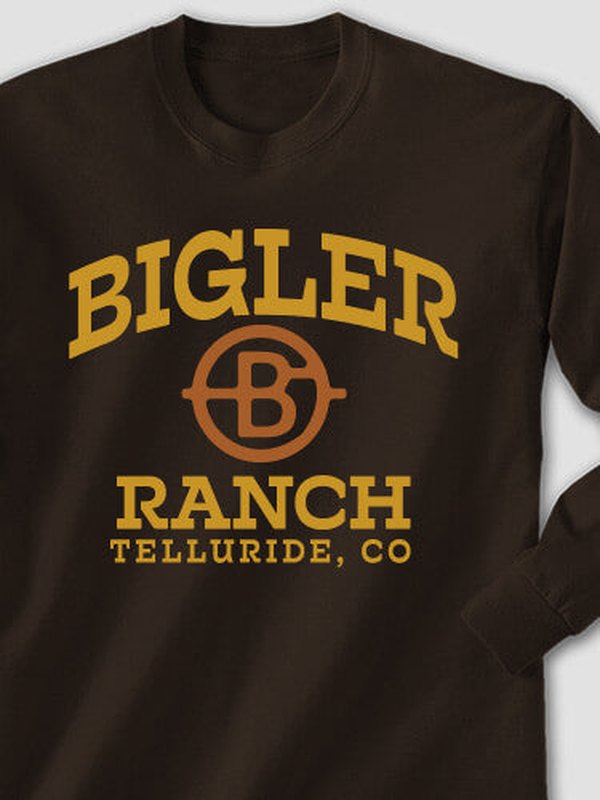 Ranch Monogram : Printed Long Sleeves