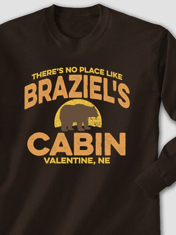 Rustic Cabin : Printed Long Sleeves