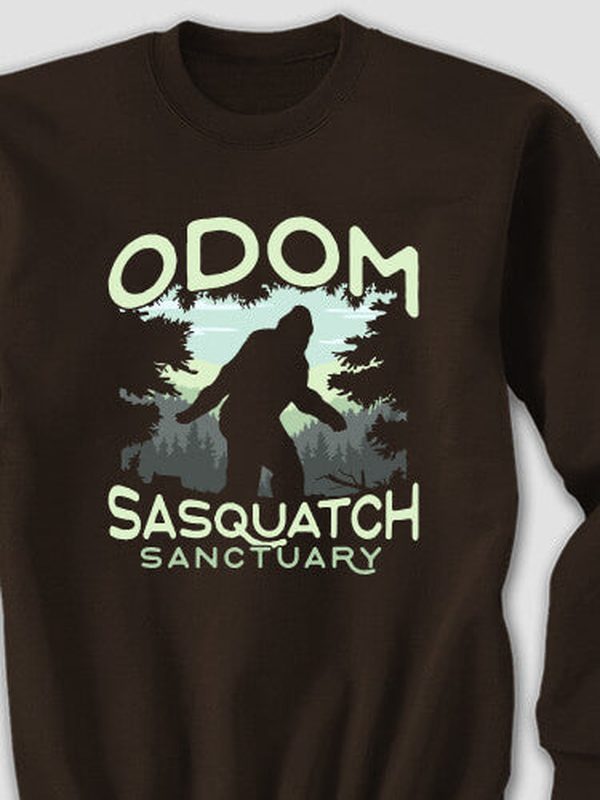Sasquatch Sanctuary : Printed Sweatshirts product image 2