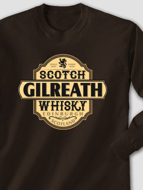 Scotch Whisky : Printed Long Sleeves