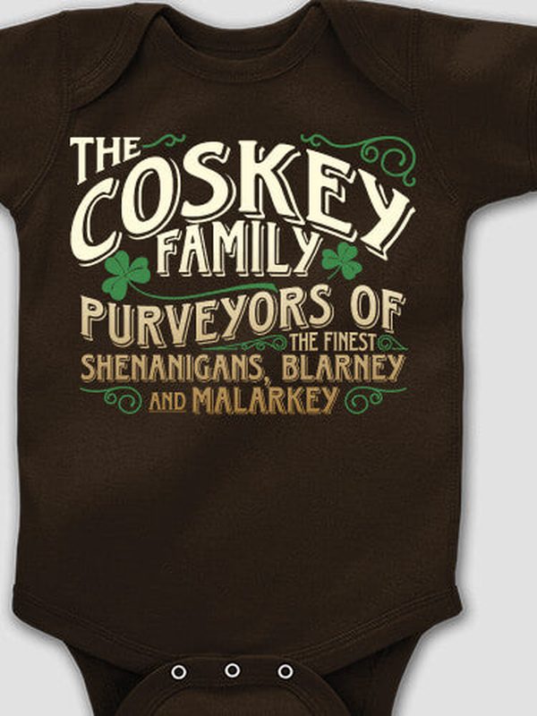Shenanigans Family : Printed Baby Bodysuits