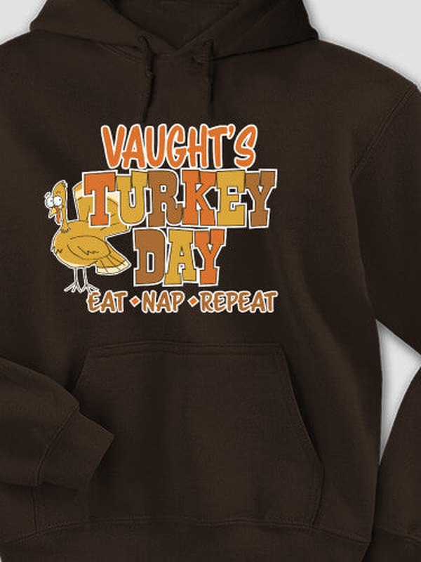 Turkey Day : Printed Hoodies product image 1