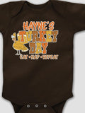 Turkey Day : Printed Baby Bodysuits