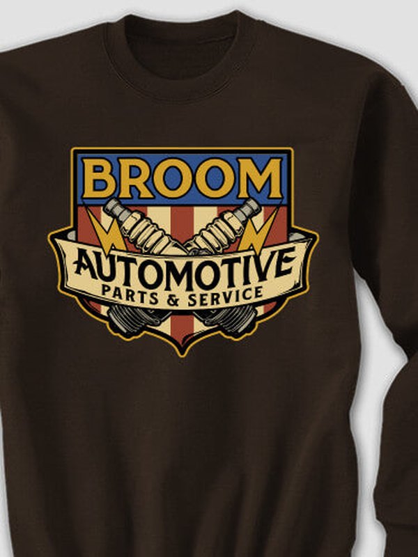 Vintage Automotive : Printed Sweatshirts product image 2