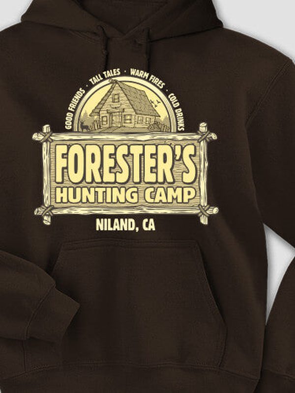 Vintage Hunting Camp : Printed Hoodies product image 2