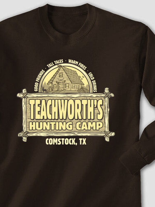 Vintage Hunting Camp : Printed Long Sleeves