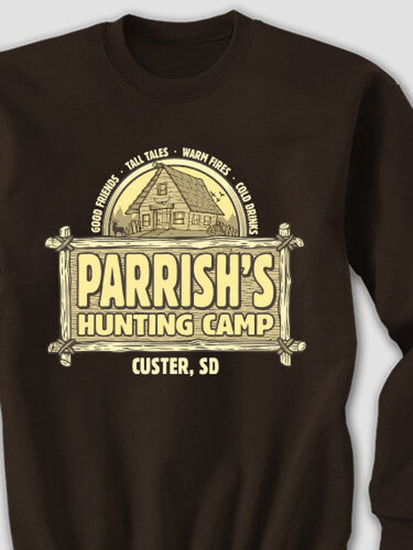 Vintage Hunting Camp : Printed Sweatshirts product image 2