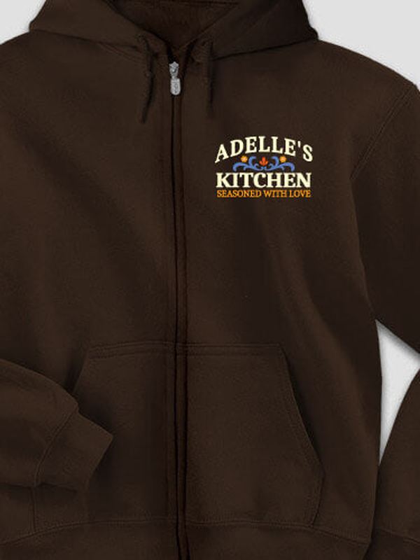 Vintage Kitchen : Embroidered Zip Hoodies product image 2