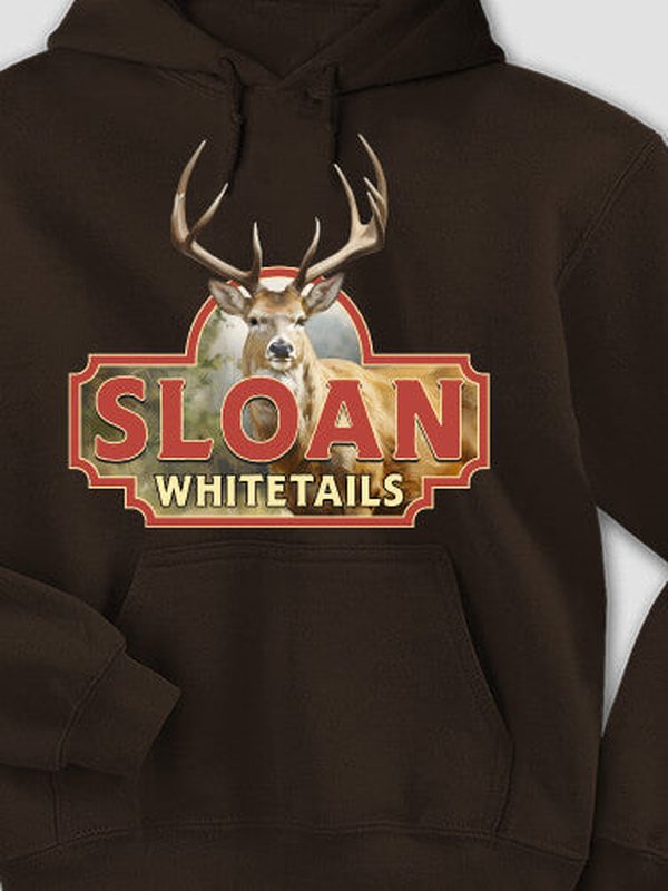 Whitetails : Printed Hoodies product image 2