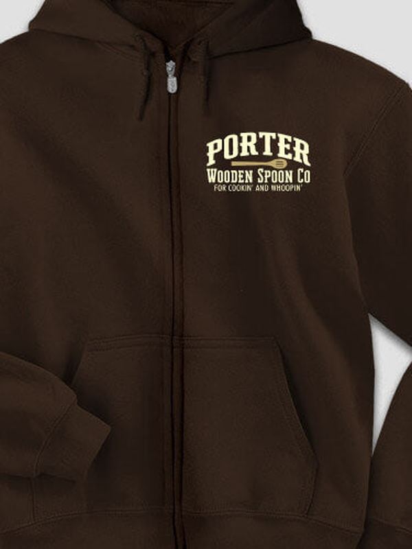 Wooden Spoon Company : Embroidered Zip Hoodies product image 2