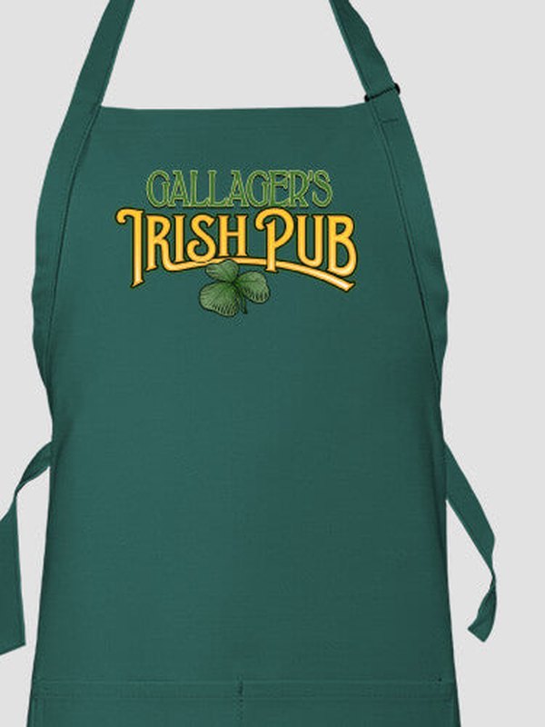 Irish Pub : Printed Aprons