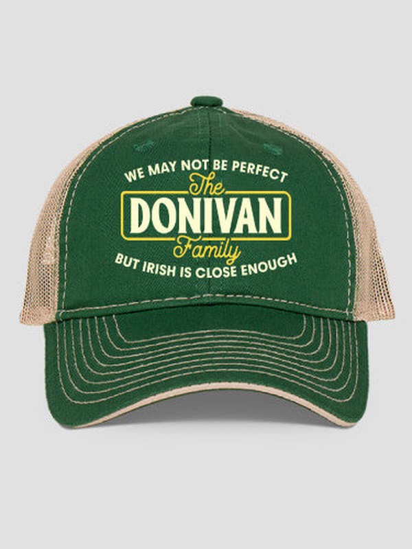Perfectly Irish : Embroidered Trucker Hats