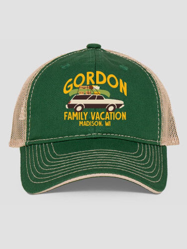 Retro Family Vacation : Embroidered Trucker Hats
