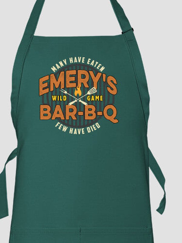 Wild Game Few Have Died BBQ : Printed Aprons