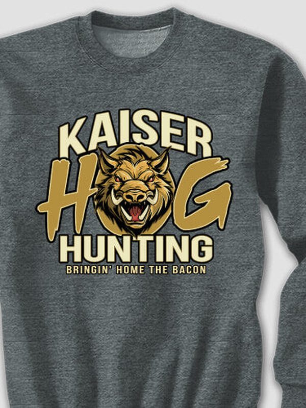 Hog Hunting : Printed Sweatshirts product image 4
