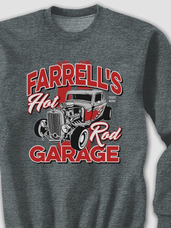 Hot Rod Garage : Printed Sweatshirts product image 2