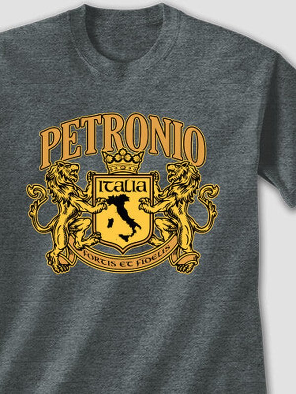 Italian Crest : Printed T-Shirts product image 3