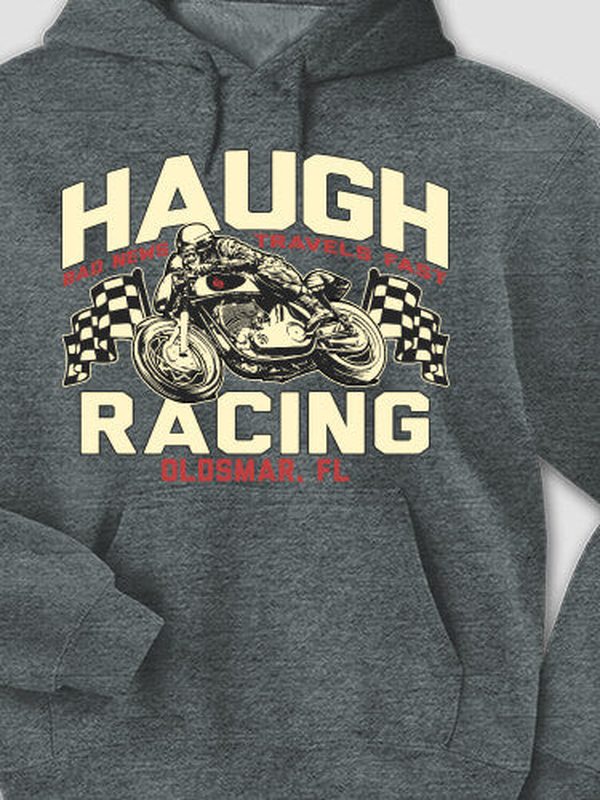 Motorcycle Racing : Printed Hoodies product image 2