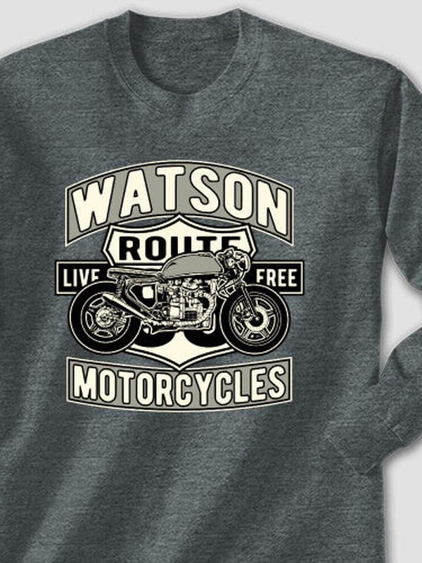 Motorcycles : Printed Long Sleeves