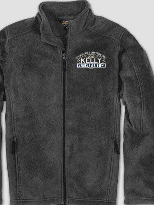 Retirement Company : Embroidered Fleece Jackets
