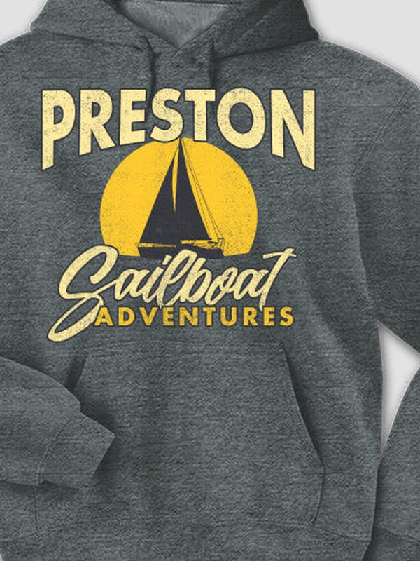 Sailboat Adventures : Printed Hoodies product image 2
