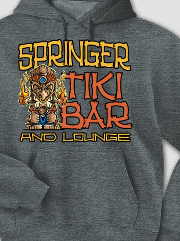 Tiki Bar : Printed Hoodies product image 2
