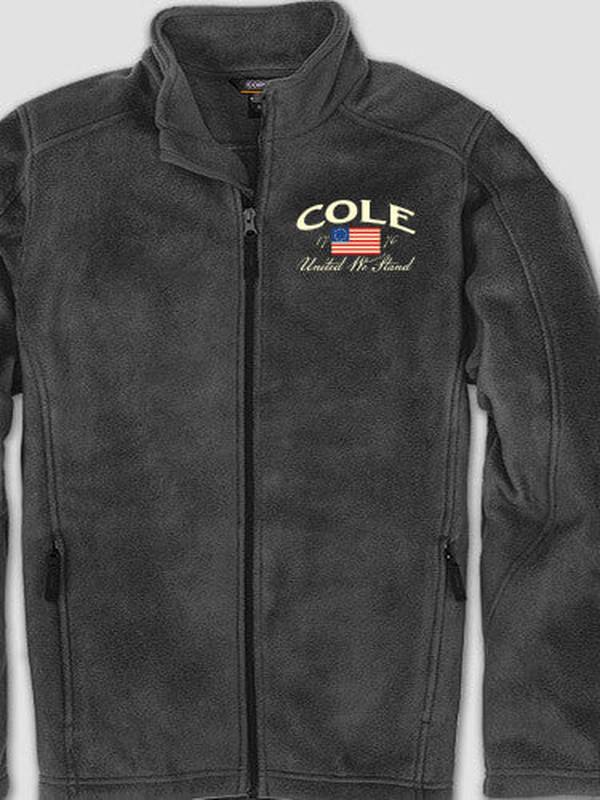 United We Stand : Embroidered Fleece Jackets