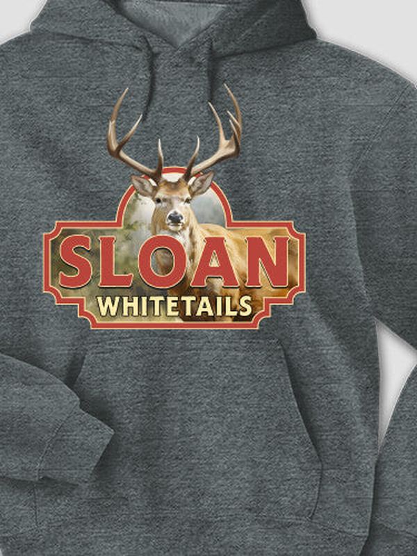 Whitetails : Printed Hoodies product image 3