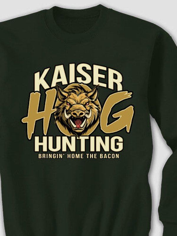 Hog Hunting : Printed Sweatshirts product image 5