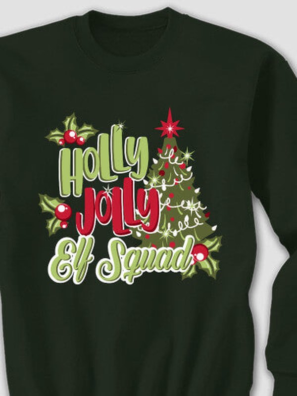 Holly Jolly : Printed Sweatshirts product image 3