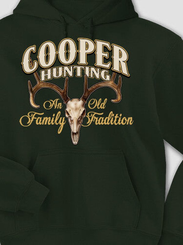 Hunting Family Tradition : Printed Hoodies product image 3