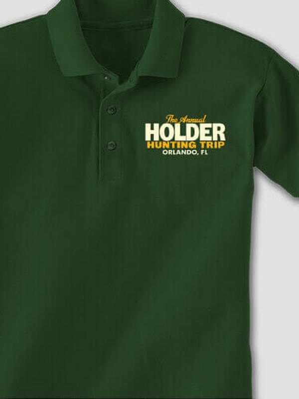 Hunting Trip : Embroidered Polo Shirts product image 2