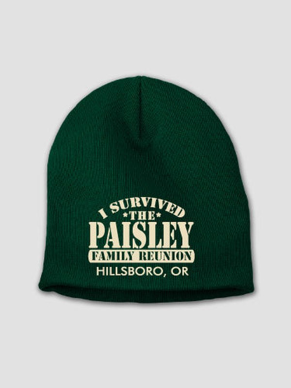 I Survived Reunion : Embroidered Beanies