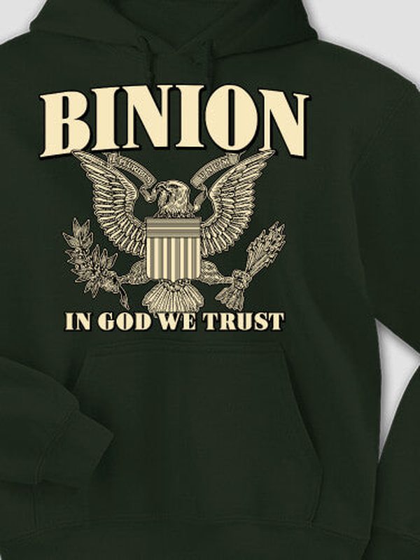 In God We Trust : Printed Hoodies product image 2