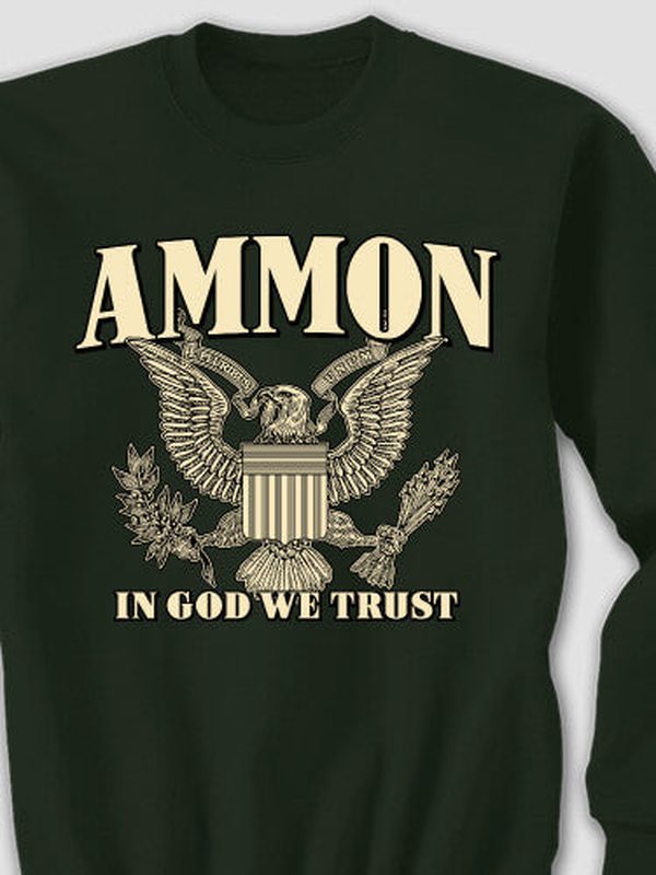 In God We Trust : Printed Sweatshirts product image 2