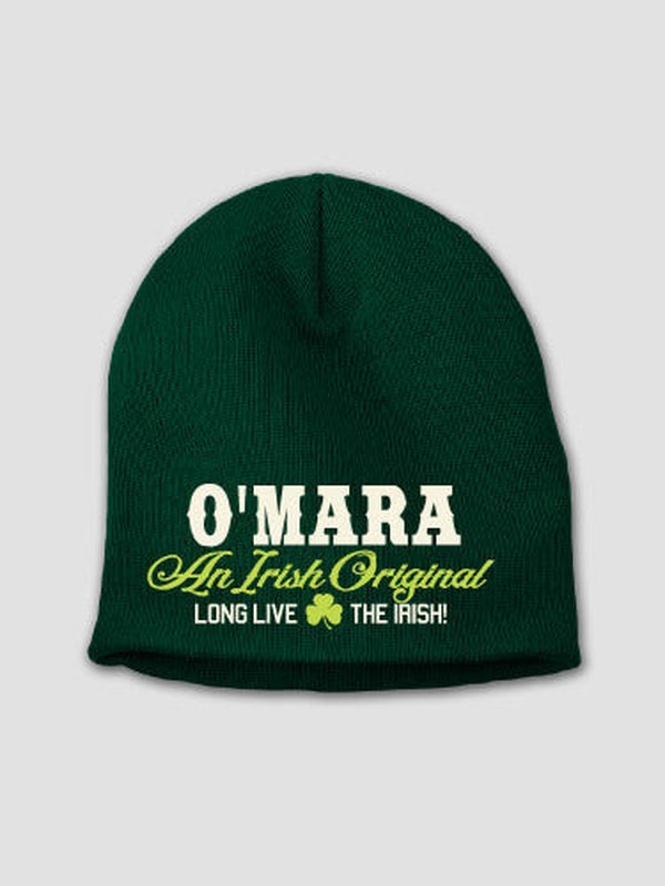 Irish Original : Embroidered Beanies