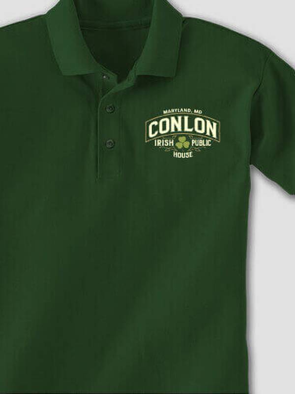 Irish Public House : Embroidered Polo Shirts product image 2