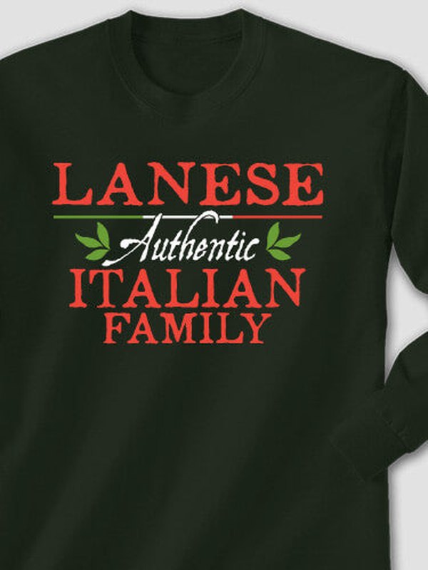 Italian Family : Printed Long Sleeves