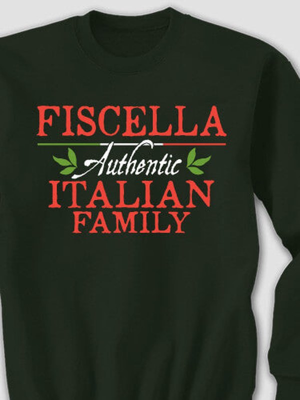 Italian Family : Printed Sweatshirts product image 2
