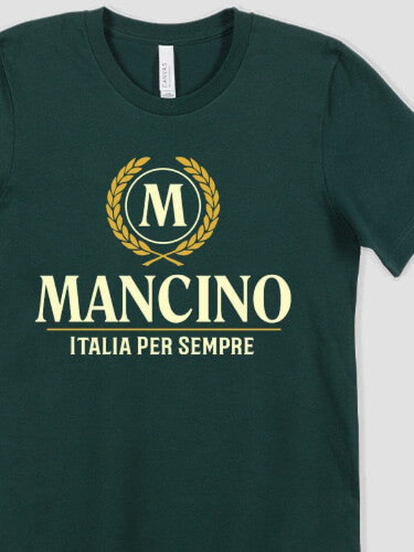 Italian Monogram : Premium Printed T-Shirts