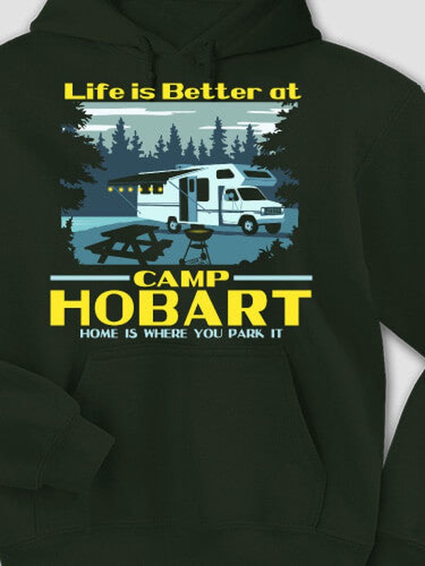 Life Is Better RV : Printed Hoodies product image 1