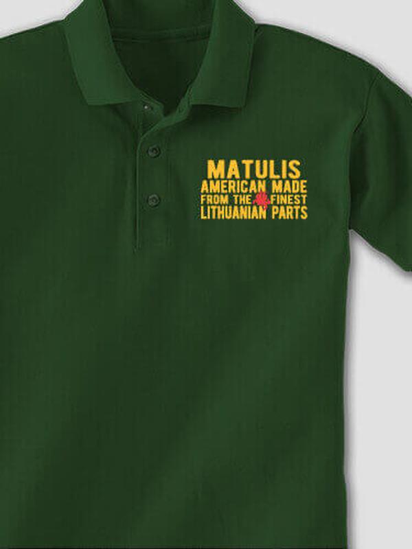 Lithuanian Parts : Embroidered Polo Shirts product image 1