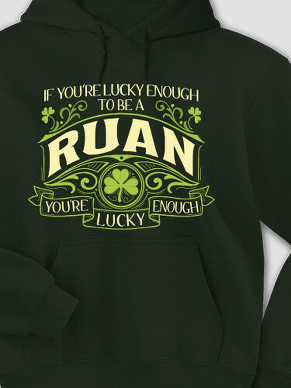 Lucky Enough : Printed Hoodies product image 3