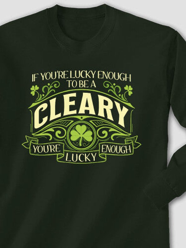 Lucky Enough : Printed Long Sleeves