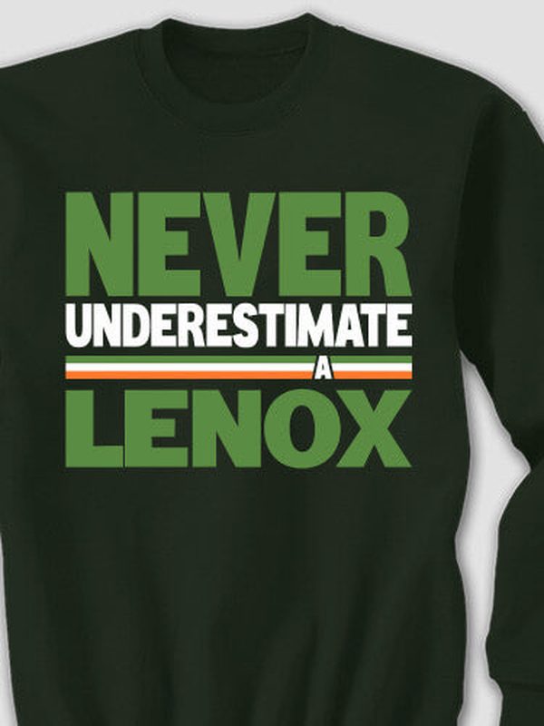 Never Underestimate Irish : Printed Sweatshirts product image 2