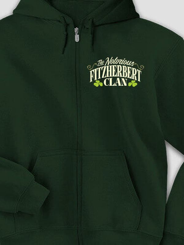 Notorious Clan : Embroidered Zip Hoodies product image 2