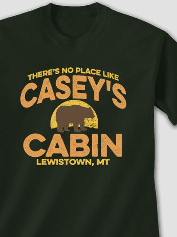 Rustic Cabin : Printed T-Shirts