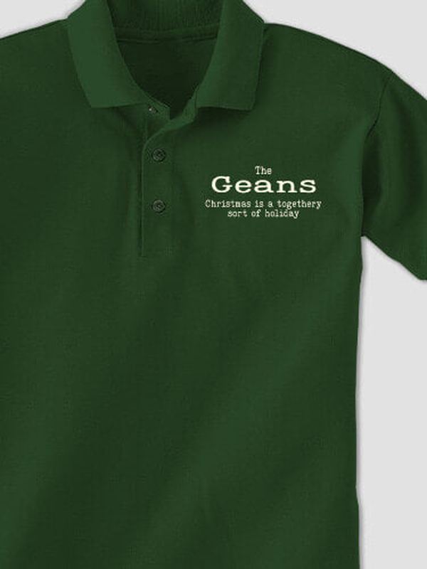 Togethery Holiday : Embroidered Polo Shirts product image 2