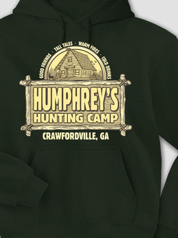 Vintage Hunting Camp : Printed Hoodies product image 3