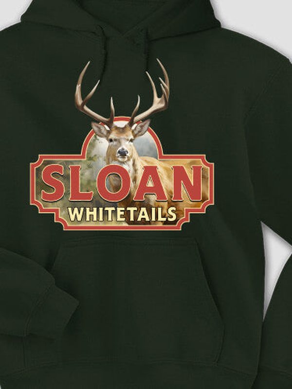 Whitetails : Printed Hoodies product image 4